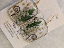 Wisteria Peppergrass Fern Earrings