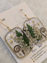 Wisteria Peppergrass Fern Earrings