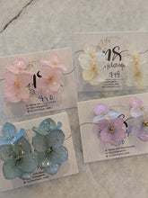 Hydrangea Hoop Earrings (Multiple Options)