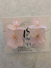 Hydrangea Hoop Earrings (Multiple Options)