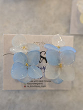 Hydrangea Hoop Earrings (Multiple Options)