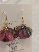 Hydrangea Petal Earrings