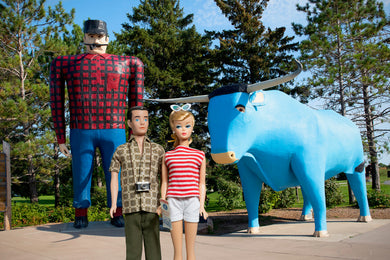 Paul Bunyan Barbie Print