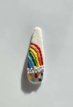 Embroidered Hair Clips (Multiple Styles)