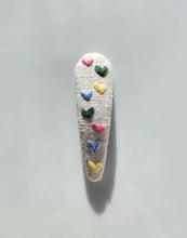 Embroidered Hair Clips (Multiple Styles)