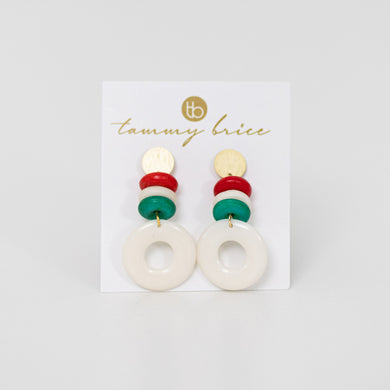 Seasonal Earrings by Local Maker Tammy Brice