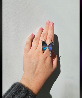 Statement Butterfly Wing Ring