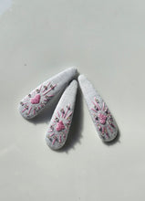 Embroidered Hair Clips (Multiple Styles)
