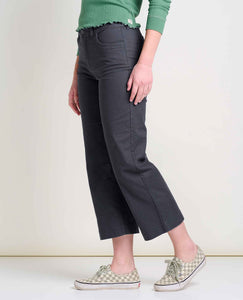 Earthworks Wide Leg Pant - Soot