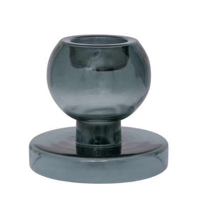 Dual Side Candle Holder Made from Recycled Glass (Multiple Colors)