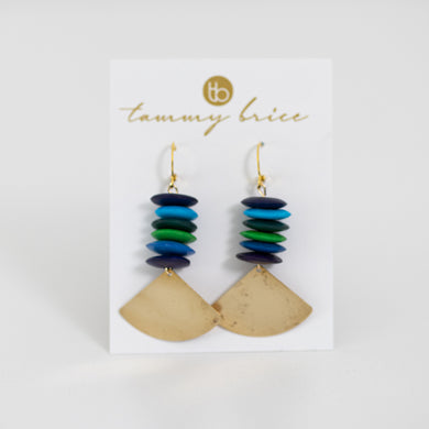 Waterfall Earrings by Local Maker Tammy Brice