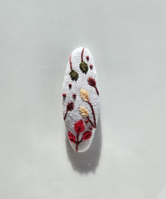 Embroidered Hair Clips (Multiple Styles)