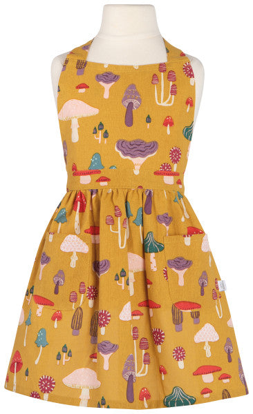 Mushroom Gems Kid's Apron