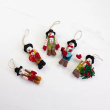Snowman Fair Trade Felt Ornaments