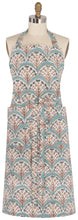 Bouquet Block Print Apron