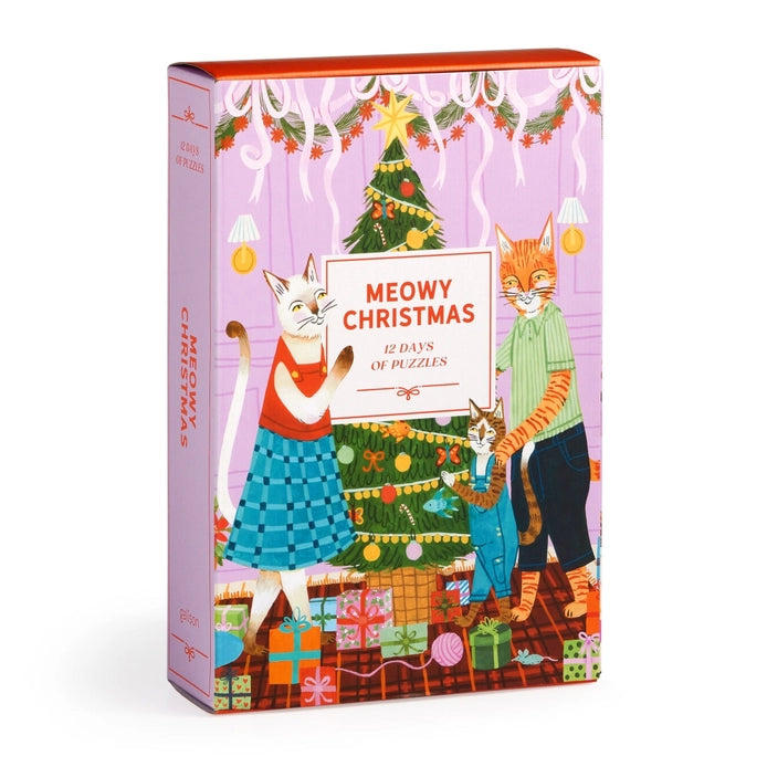 Meowy Christmas - 12 Days of Christmas Puzzles Countdown