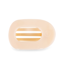 Almond Beige - Flat Round Hair Clip