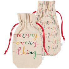 Merry Everything Wine Bags