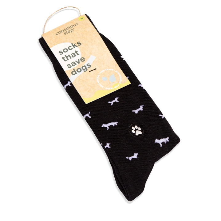 Socks That Save Dogs (Black Dogs)