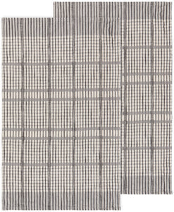 Finley Traditional Check Pattern Tea Towels/Dishtowels (Set of 2 - Multiple Color Options)