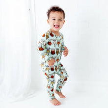 Kids Nordic Dreams Vikings Bamboo Convertible Footie Pajamas