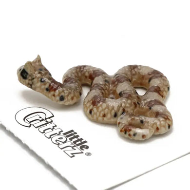Mojave Sidewinder Snake Porcelain Miniature