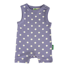 Lilac Dasies Organic Tank Romper