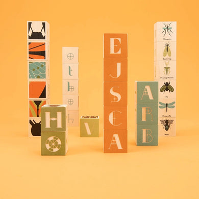Wooden Bug Blocks