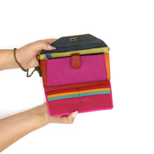 Secret Recycled Leather Clutch