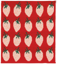 Berry Sweet Strawberry Knit Dishcloths (Set of 3)