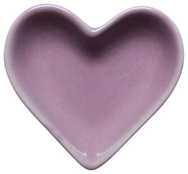 Rainbow Heart Shaped Dip or Pinch Bowls (Multiple Colors)