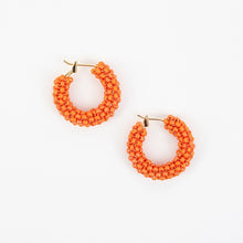 Pop or Color Fair Trade Beaded Hoop Earrings (Multiple Colors)