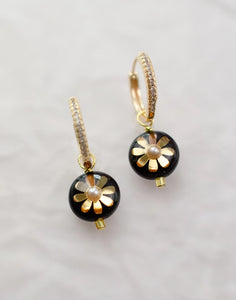 Mira Flower Dangle Earrings