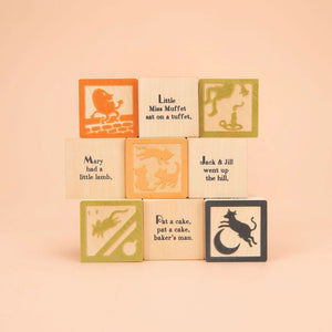 Nursery Rhyme Wood Blocks