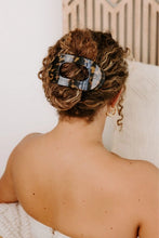 Tortoise - Flat Round Hair Clip