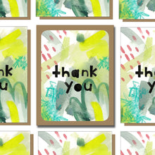 Watercolor Thank You Boxed Greeting Card Set (Boxed Set of 6)