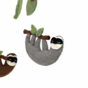 Sloth Nursery Mobile