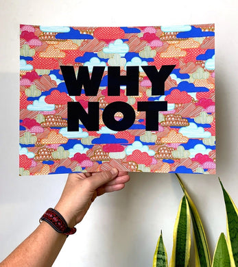 Why Not - 11 X 14 Print