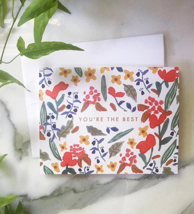 You're the Best Greeting Card