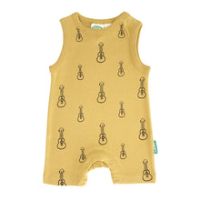 Yellow Ukuleles Organic Tank Romper