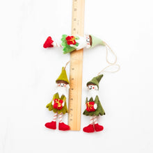 Fair Trade Elf Felt Ornaments