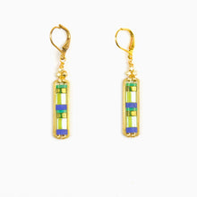 Miyuke Colorblock Fair Trade Beaded Earrings