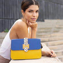 Jana Reversible Recycled Leather Crossbody Bag