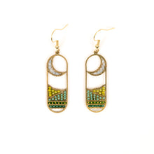 Moon View Fair Trade Beaded Earrings