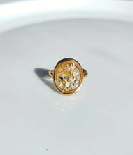 Real Dried Flower Rings in Resin (Multiple Styles)