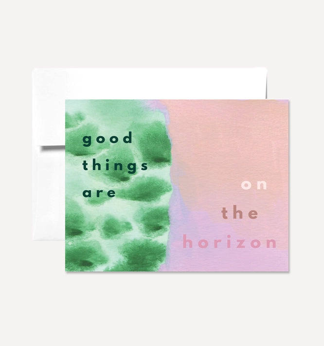 Good Things Greeting Card