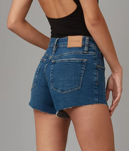 Liana High Rise Denim Short - Rugged Midnight