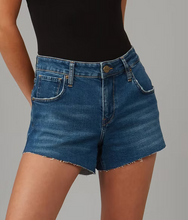 Liana High Rise Denim Short - Rugged Midnight
