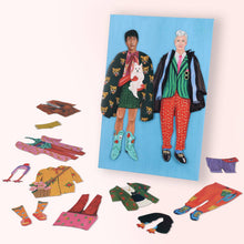 Fearless Fashion - Magnetic Dress-Up Dolls