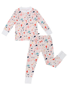 Terrazzo 2-Piece Bamboo Pajama Set